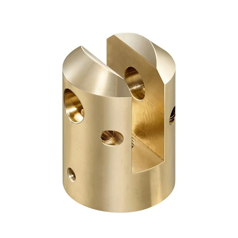 การเปลี่ยนชิ้นส่วนทองเหลืองการตัดเฉือน CNC ที่แม่นยำ